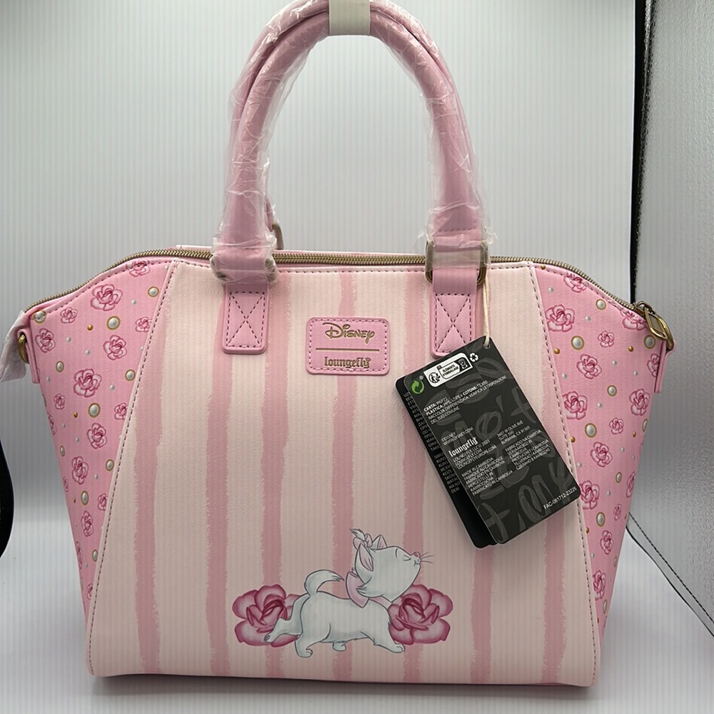 Disney Loungefly purse Marie NEW - Picture 3 of 4